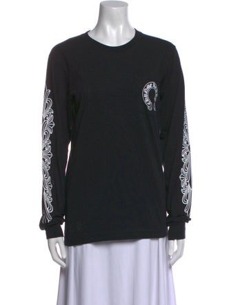 Chrome Hearts Horseshoe Graphic Print Sweatshirt