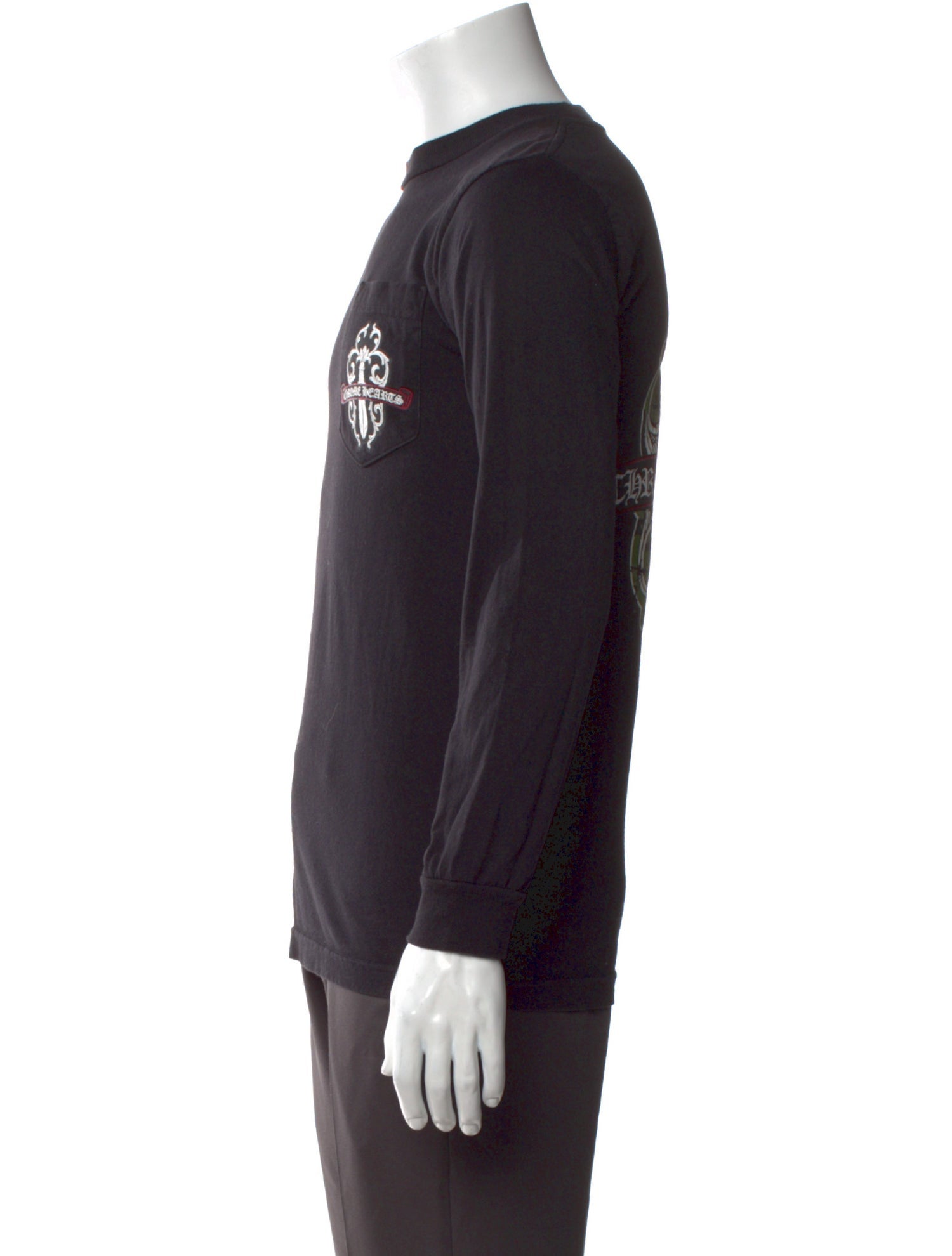 Chrome Hearts Graphic Print Crew Neck T-Shirt