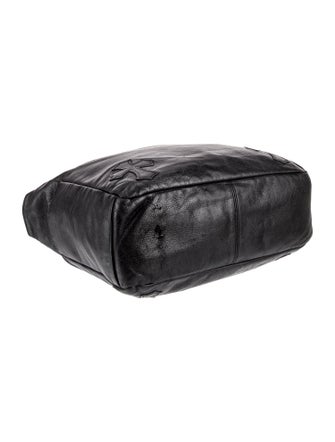 Chrome Hearts Leather Cross Patch Tote