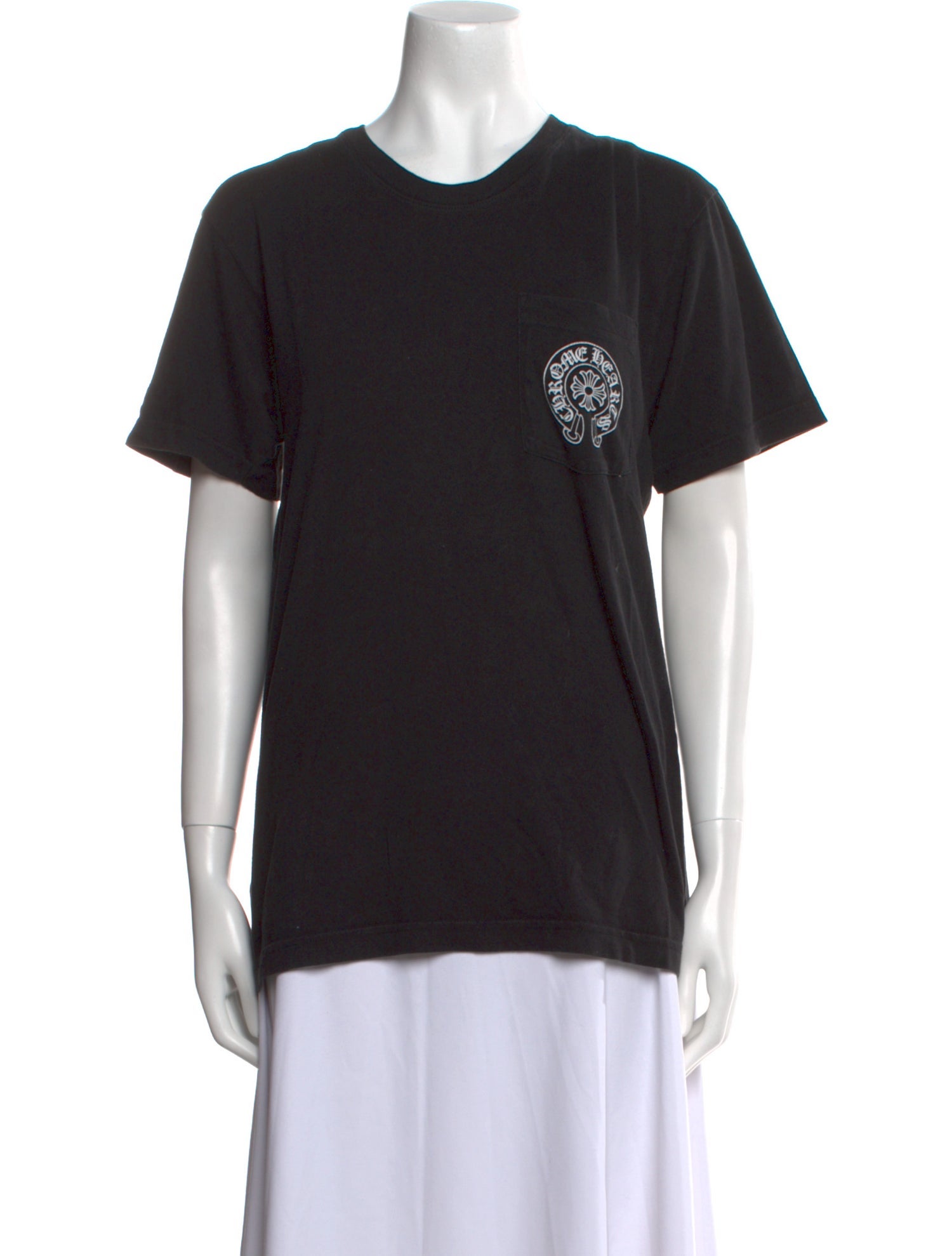 Chrome Hearts Graphic Print Crew Neck T-Shirt