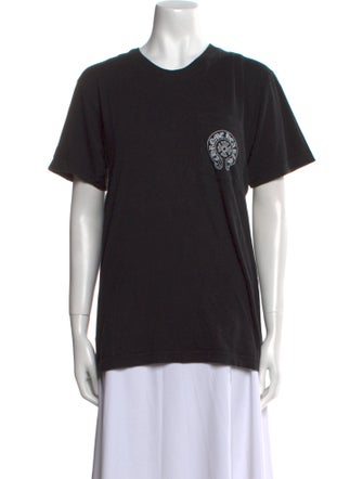 Chrome Hearts Graphic Print Crew Neck T-Shirt