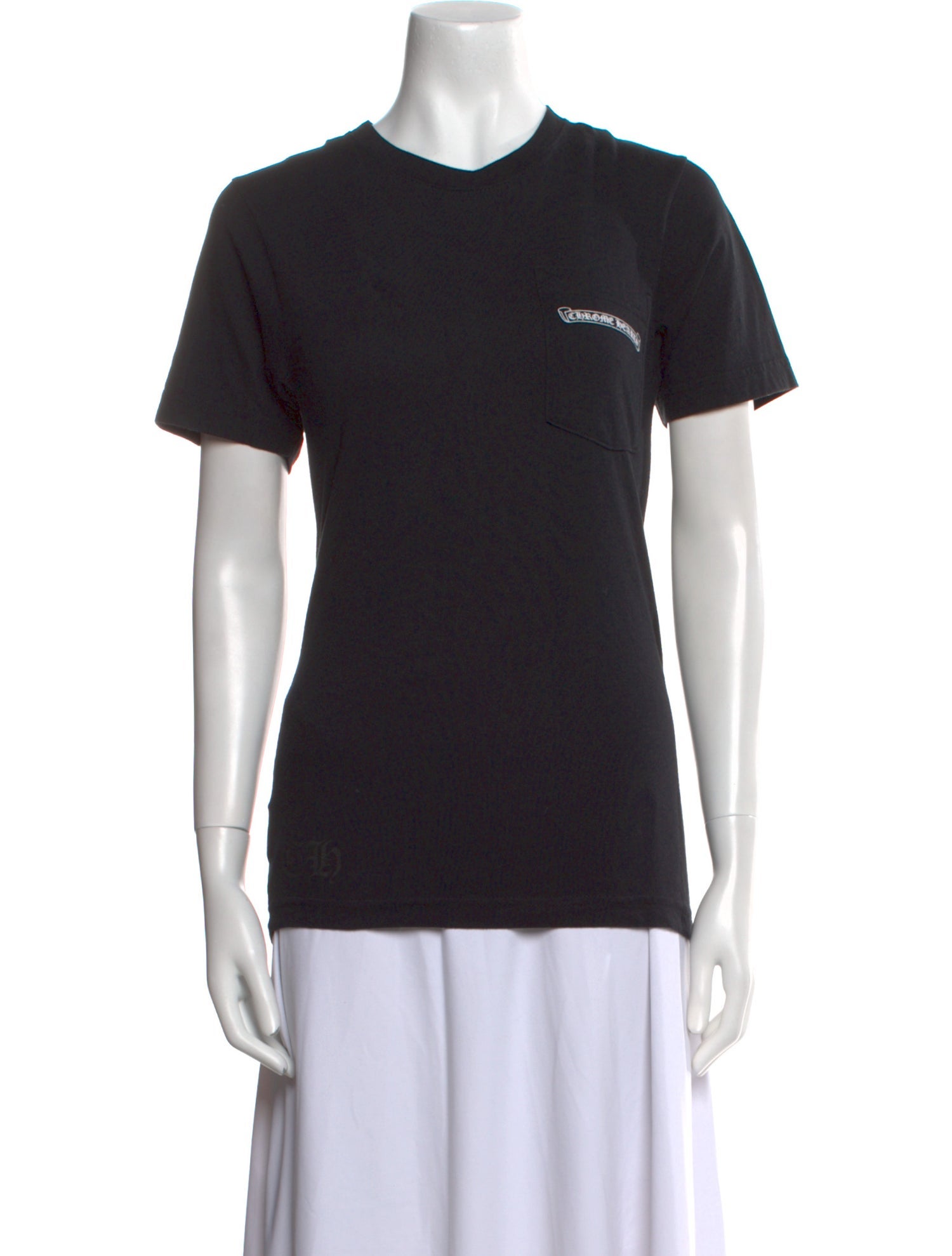 Chrome Hearts Crew Neck Short Sleeve T-Shirt