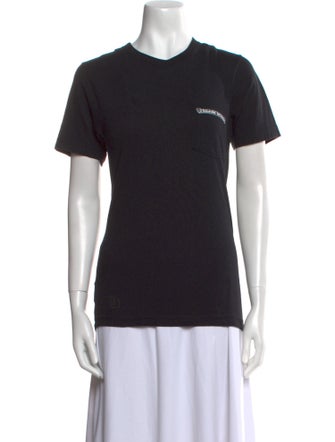 Chrome Hearts Crew Neck Short Sleeve T-Shirt