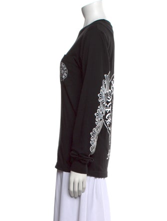 Chrome Hearts Crew Neck Long Sleeve Sweatshirt