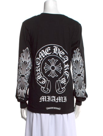 Chrome Hearts Crew Neck Long Sleeve Sweatshirt