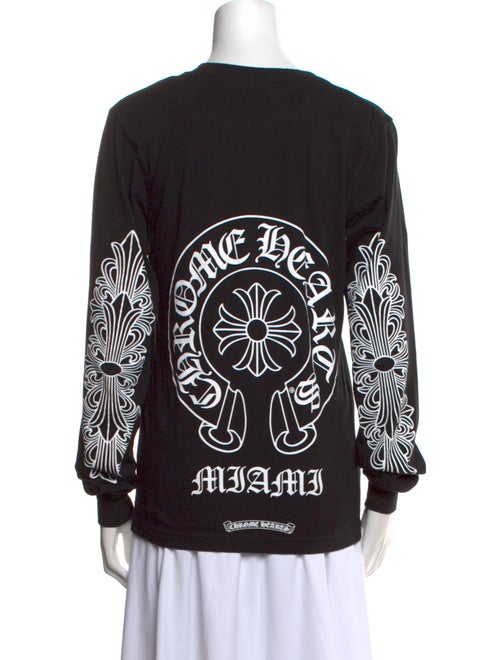 Chrome Hearts Crew Neck Long Sleeve Sweatshirt