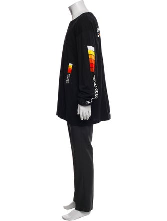 Chrome Hearts Gradient Logo L/S Graphic Print T-Shirt