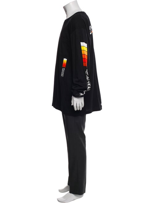 Chrome Hearts Gradient Logo L/S Graphic Print T-Shirt