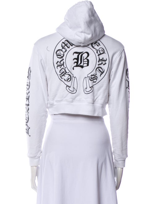 Chrome Hearts x Bella Hadid Mock Neck Crop Top