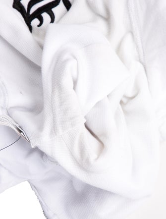 Chrome Hearts x Bella Hadid Mock Neck Crop Top