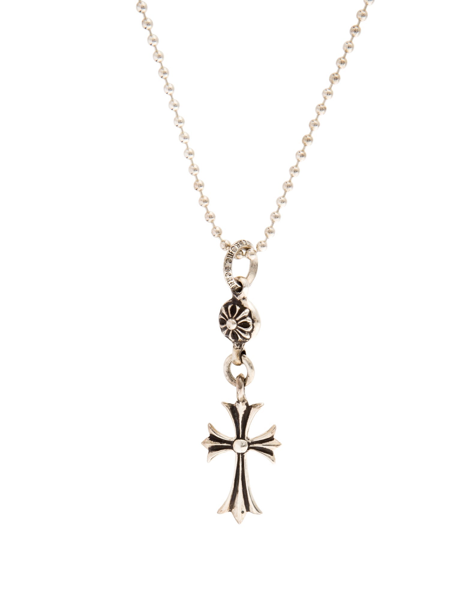 Chrome Hearts Maltese Cross Pendant Necklace