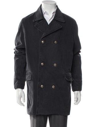 Chrome Hearts Cross Double Breasted Peacoat