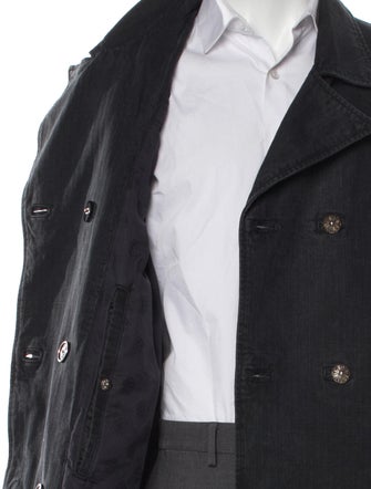 Chrome Hearts Cross Double Breasted Peacoat
