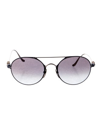 Chrome Hearts Pairass Aviator Sunglasses