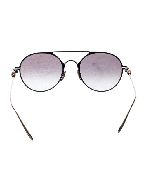 Chrome Hearts Pairass Aviator Sunglasses