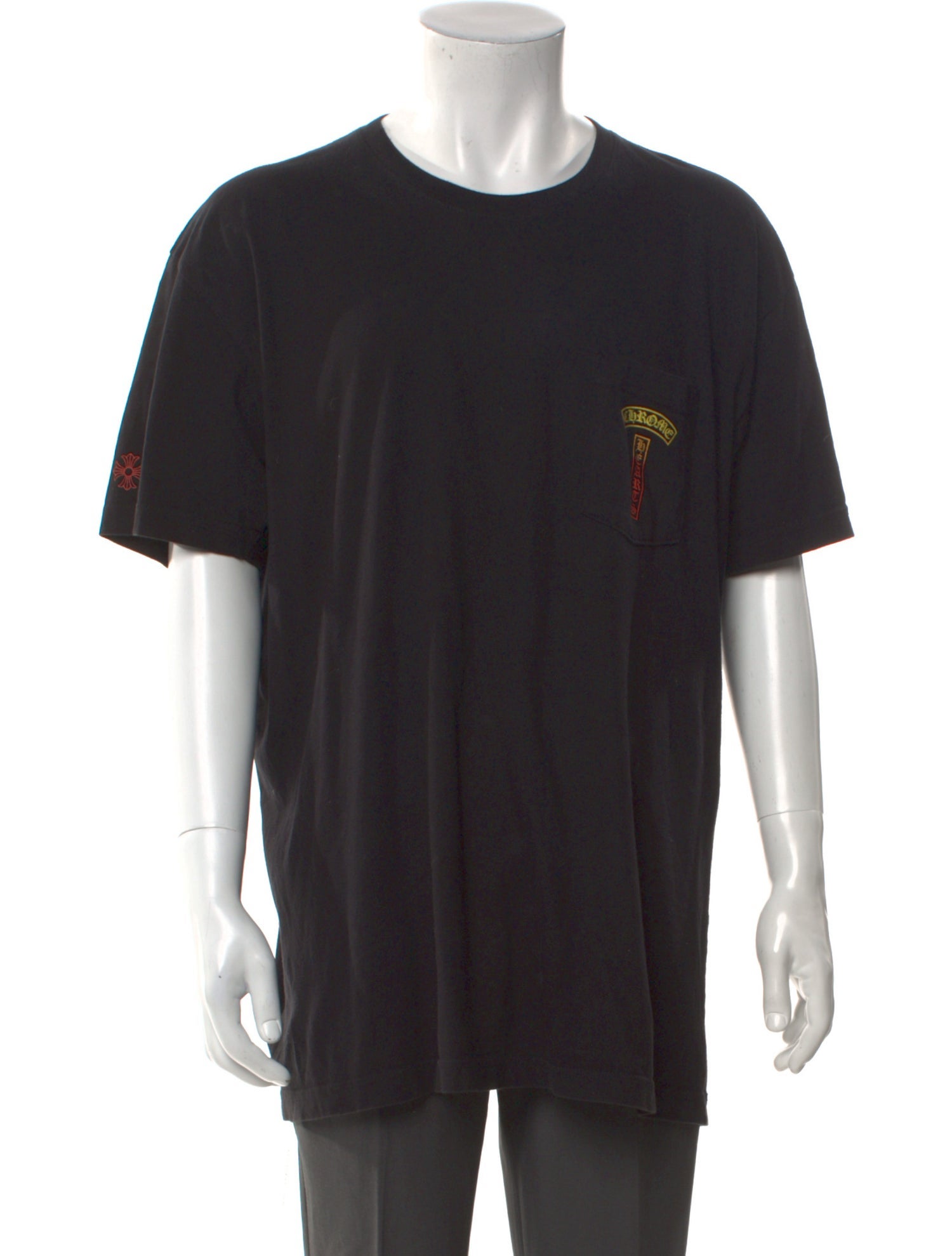 Chrome Hearts Graphic Print Crew Neck T-Shirt