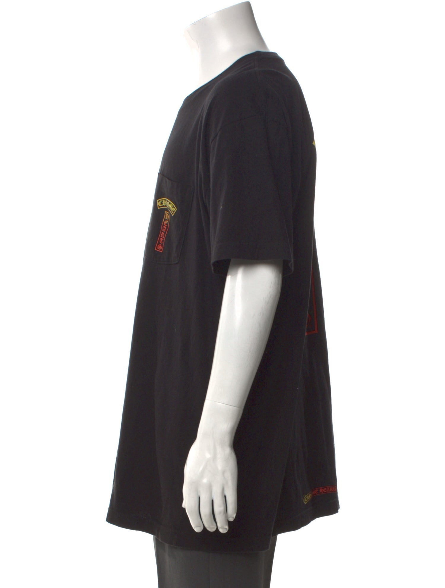 Chrome Hearts Graphic Print Crew Neck T-Shirt