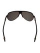 Chrome Hearts T-Bird Shield Sunglasses