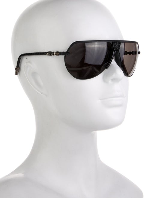 Chrome Hearts T-Bird Shield Sunglasses