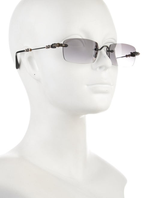 Chrome Hearts Pills III Square Sunglasses