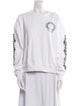 Chrome Hearts Horseshoe Logo Graphic Print Sweatshirt
