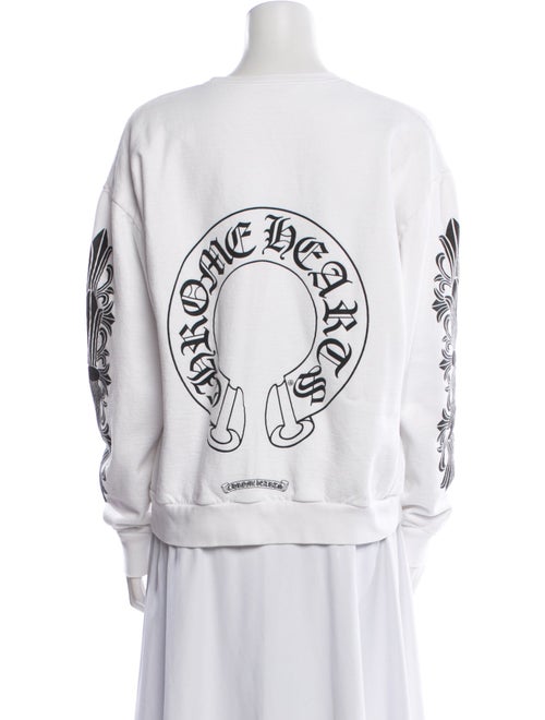 Chrome Hearts Horseshoe Logo Graphic Print Sweatshirt