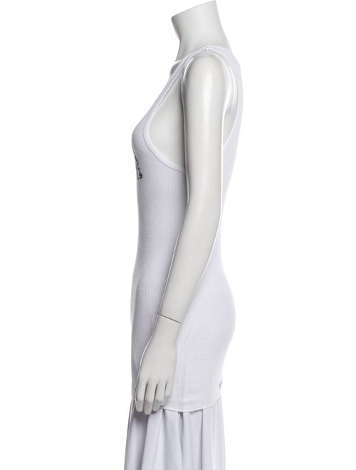 Chrome Hearts Vertical Logo Graphic Print Top