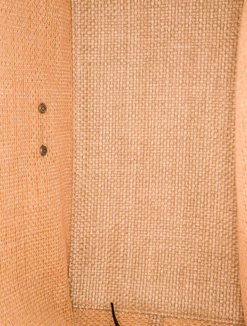 Chrome Hearts Raffia Cross Logo Raffia Tote