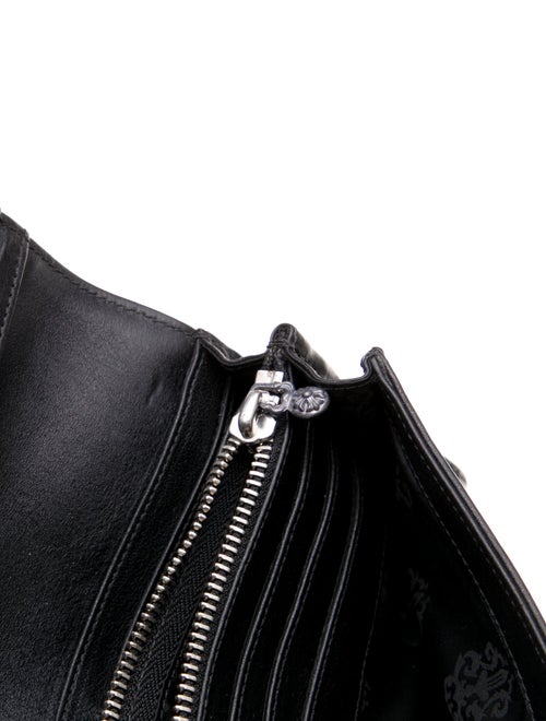 Chrome Hearts Judy Leather Trifold Wallet