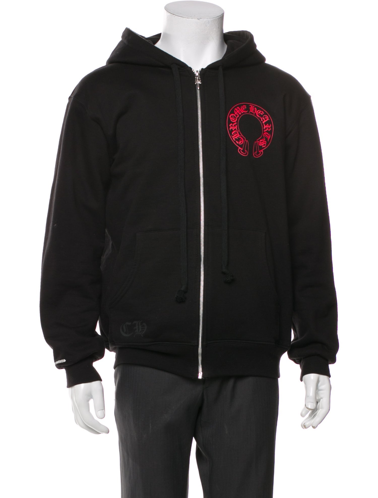 Chrome Hearts Multi Logo Graphic Print Hoodie