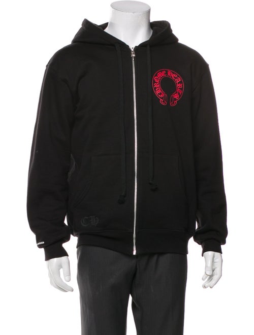 Chrome Hearts Multi Logo Graphic Print Hoodie