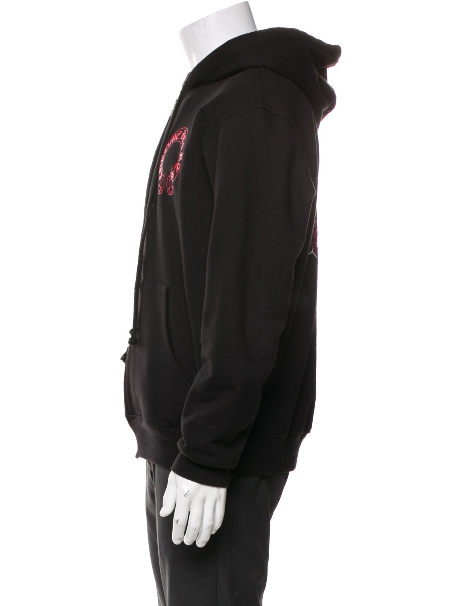 Chrome Hearts Multi Logo Graphic Print Hoodie