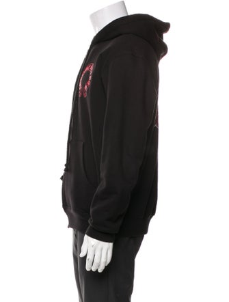 Chrome Hearts Multi Logo Graphic Print Hoodie