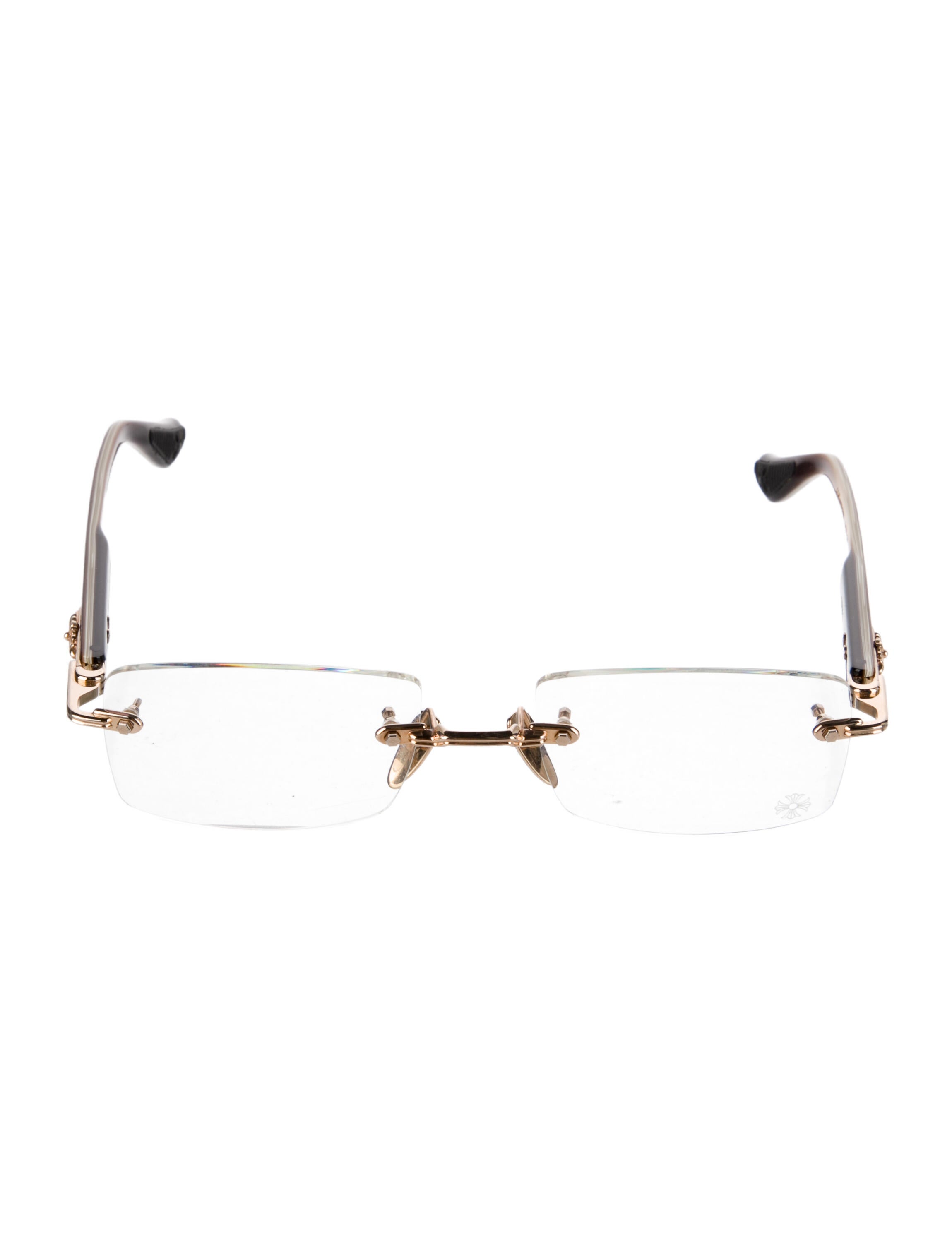 Chrome Hearts Deep 1 Square Eyeglasses