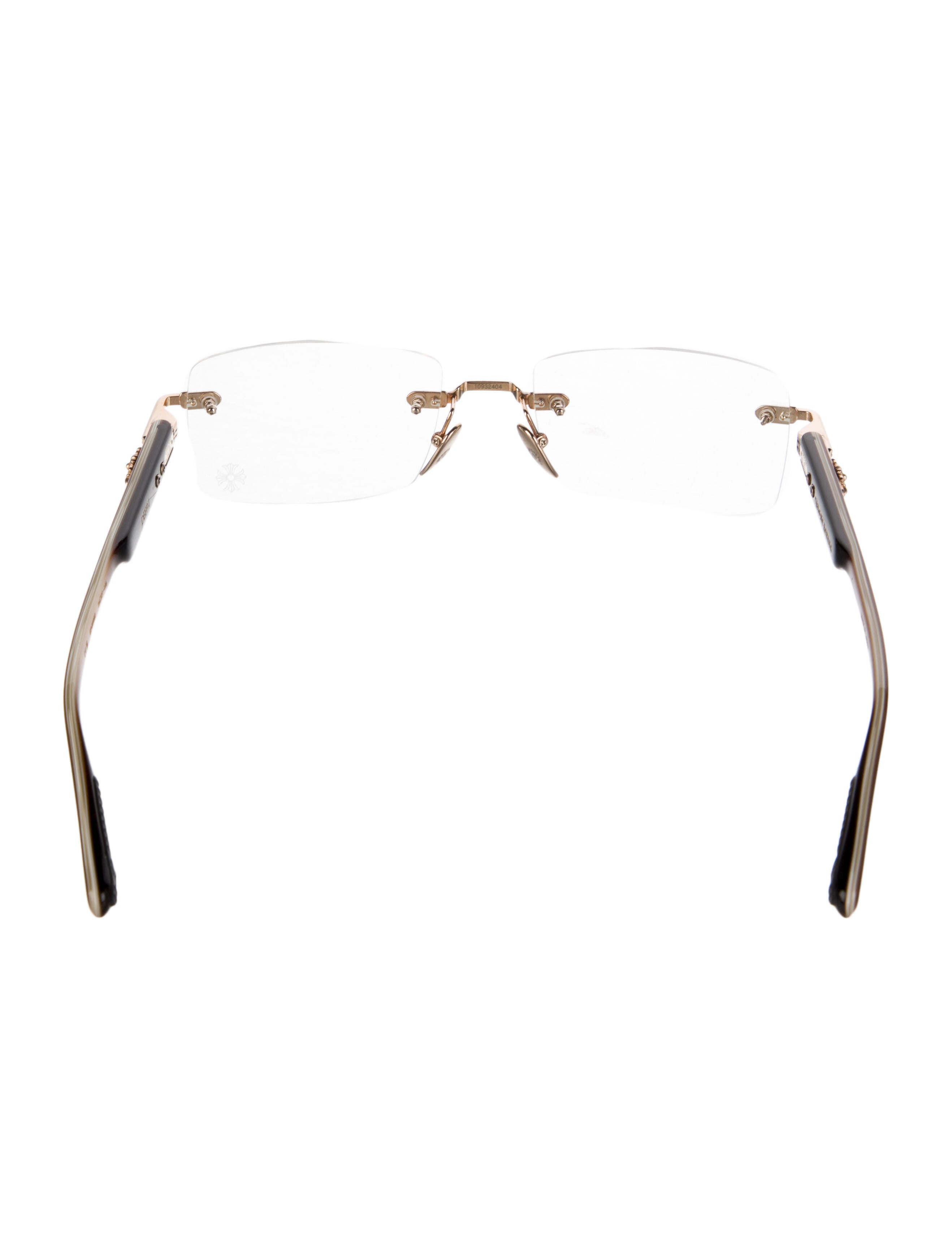 Chrome Hearts Deep 1 Square Eyeglasses