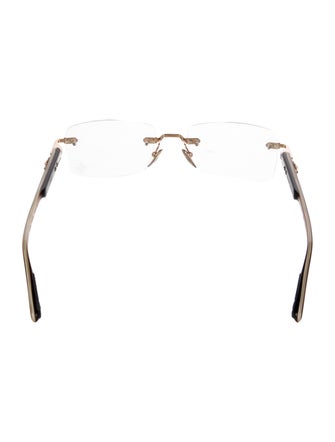 Chrome Hearts Deep 1 Square Eyeglasses