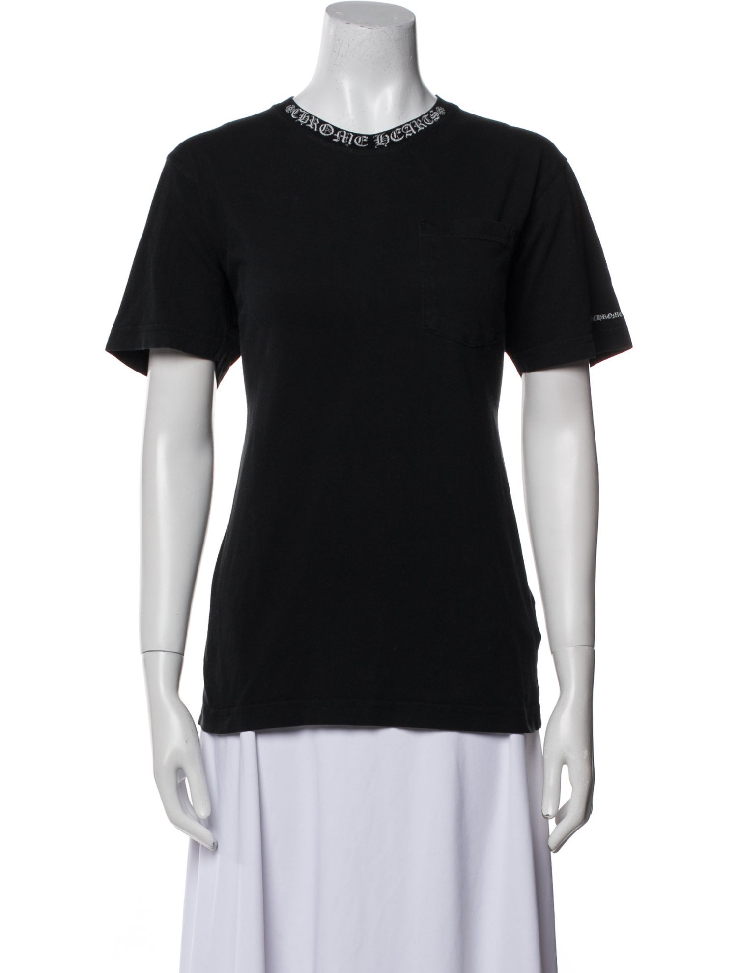 Chrome Hearts Crew Neck Short Sleeve T-Shirt