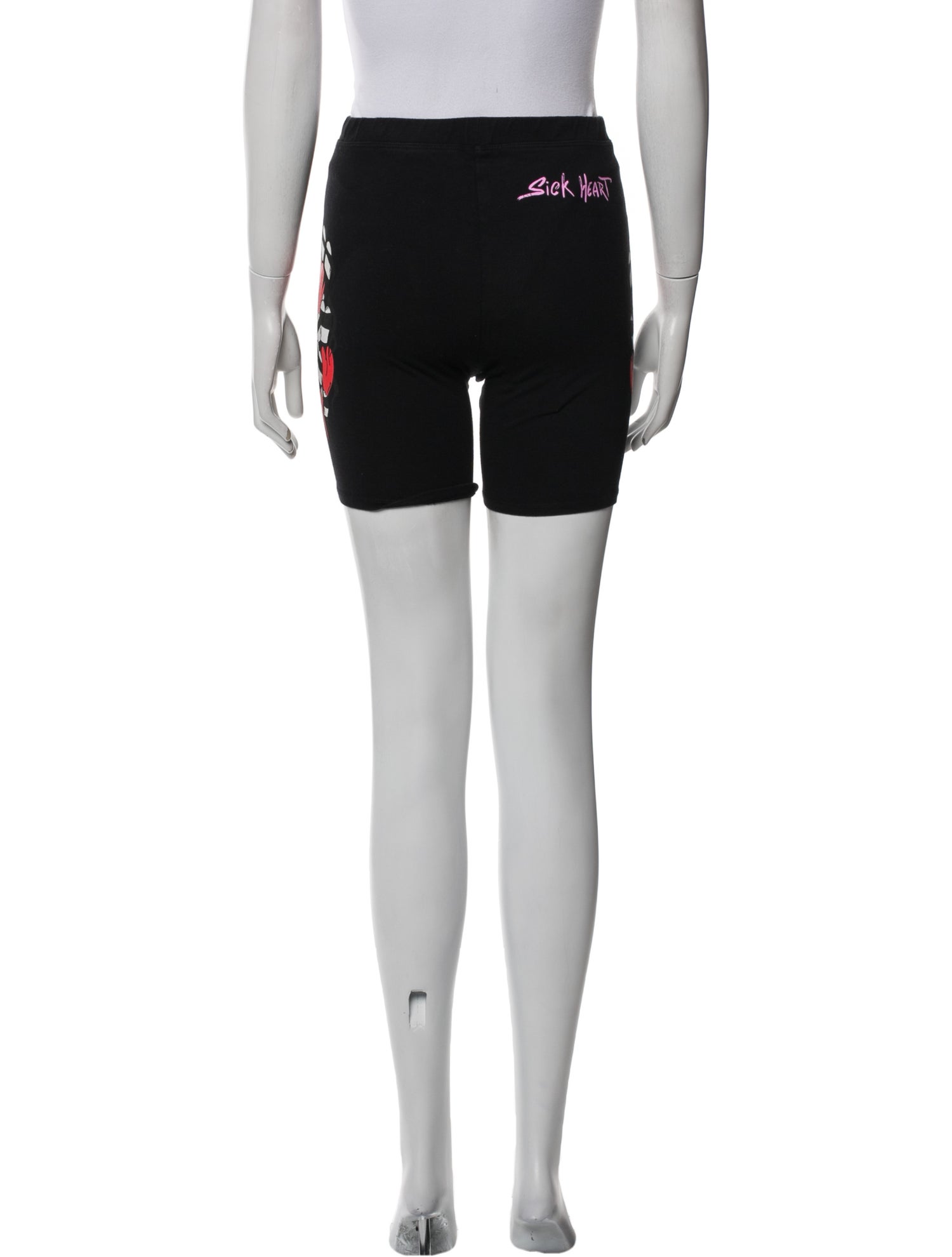Chrome Hearts x Matty Boy 'Sick Heart' Knee-Length Shorts