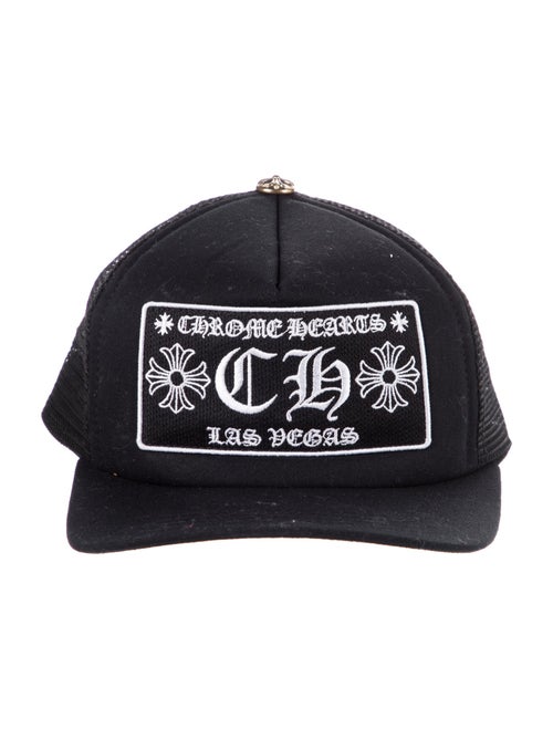 Chrome Hearts CH Logo Las Vegas Trucker Hat