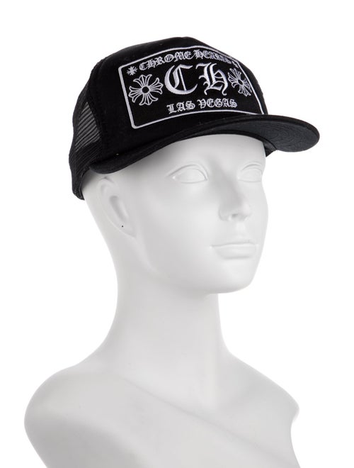 Chrome Hearts CH Logo Las Vegas Trucker Hat