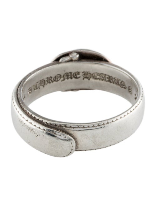 Chrome Hearts Oval Cross Belt Ring