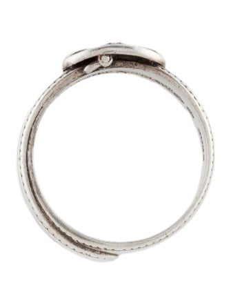 Chrome Hearts Oval Cross Belt Ring