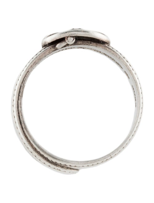 Chrome Hearts Oval Cross Belt Ring