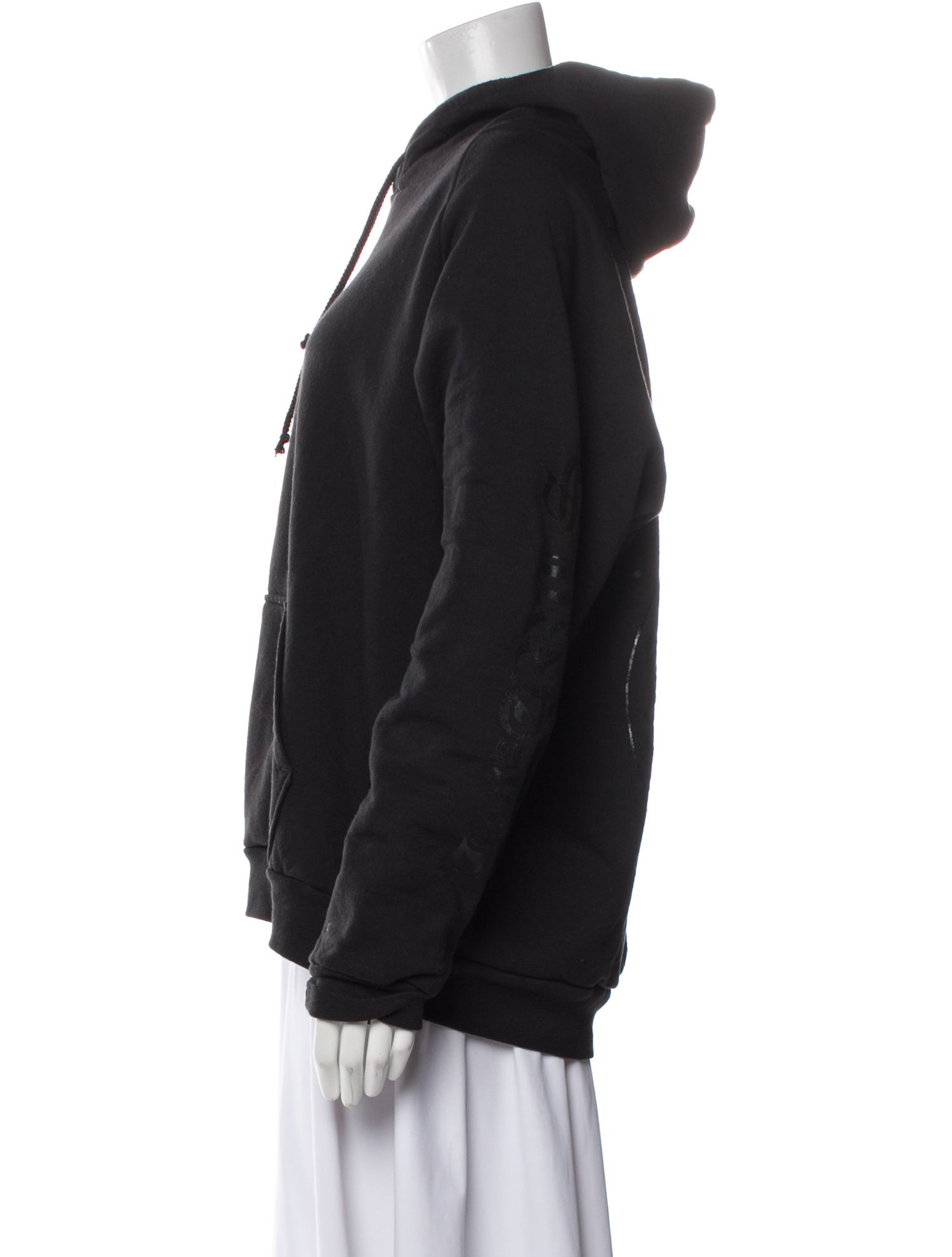 Chrome Hearts Horseshoe Logo Thermal Crew Neck Sweatshirt