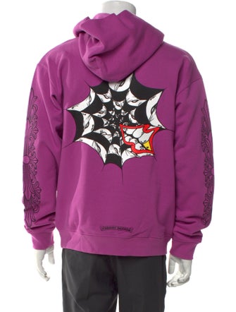 Chrome Hearts 2021 x Matty Boy 'Spiderweb' Hoodie