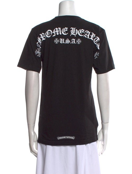 Chrome Hearts Crew Neck Short Sleeve T-Shirt
