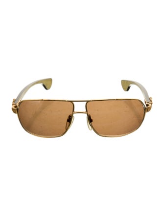 Chrome Hearts MOOREHEAD Aviator Sunglasses