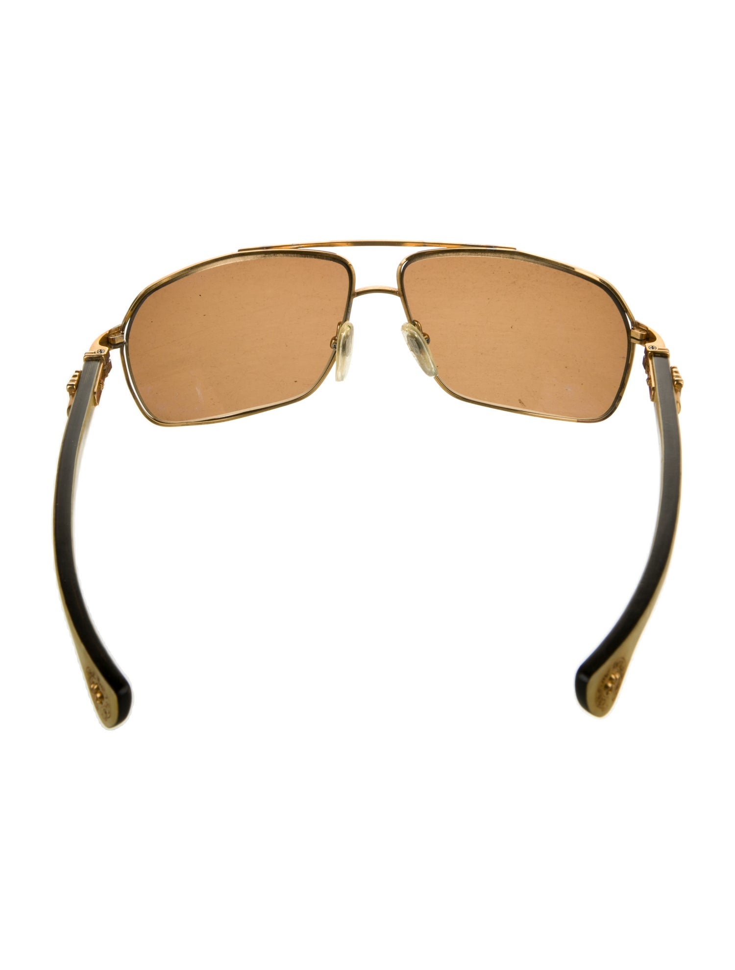 Chrome Hearts MOOREHEAD Aviator Sunglasses