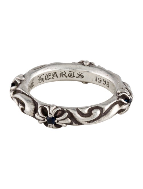 Chrome Hearts Sapphire SBT Ring