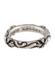 Chrome Hearts Sapphire SBT Ring